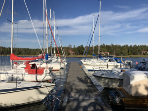 Bryggan vid Piparholmen vid Trosa i Sörmland - TSS Båtklubb 2