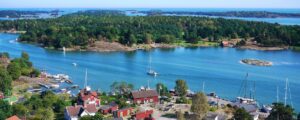 Gamla Oxelösund - utflykt från Piparholmen vid Trosa i Sörmland - TSS Båtklubb