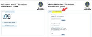 BAS inloggning med BankID eller SMS - TSS - Båtklubben i Tullinge