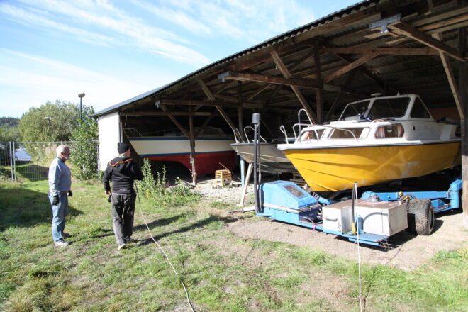Nu kan du boka upptagning av båt för vinterförvaring på Slipen - TSS Båtklubben i Tullinge
